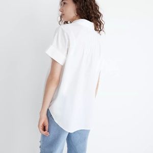 Madewell Courier Pintuck-Back Shirt NWOT